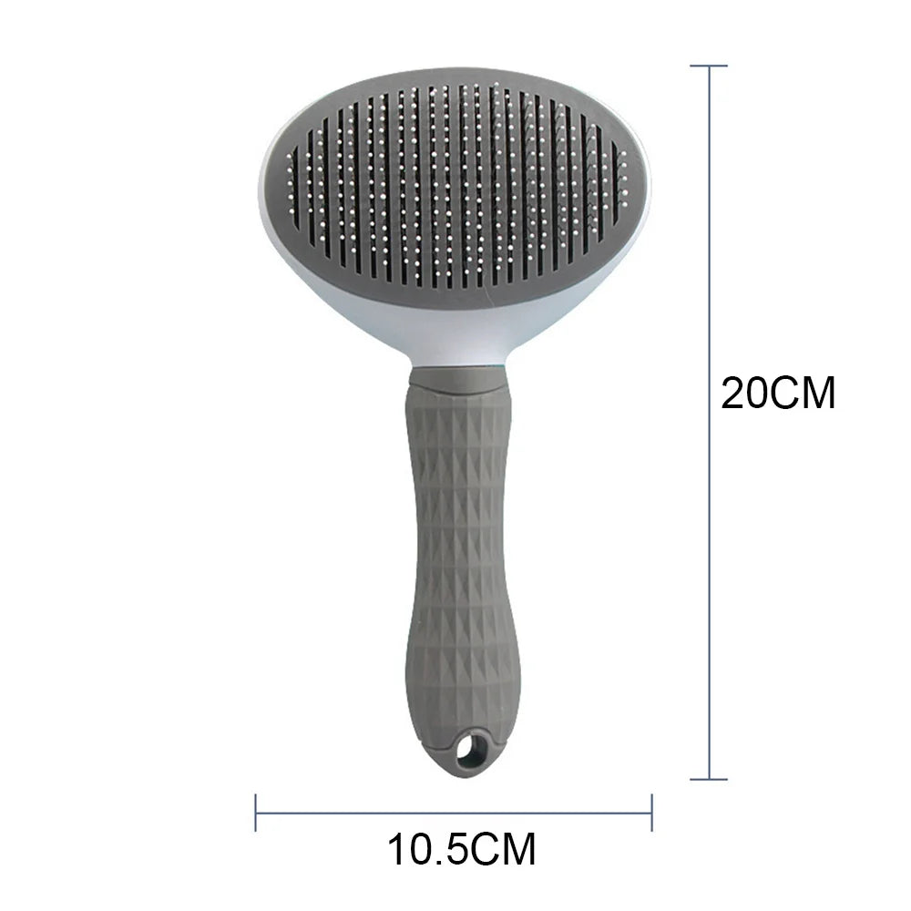 Self-Cleaning Pet Hair Remove Comb Cat Slicker Brush Pet Hair Removal Comb Cats Grooming Brushes Dog Combs Pet Accessories